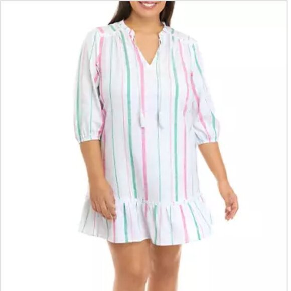 New Striped Dress / Size 2X - Picture 1 of 9